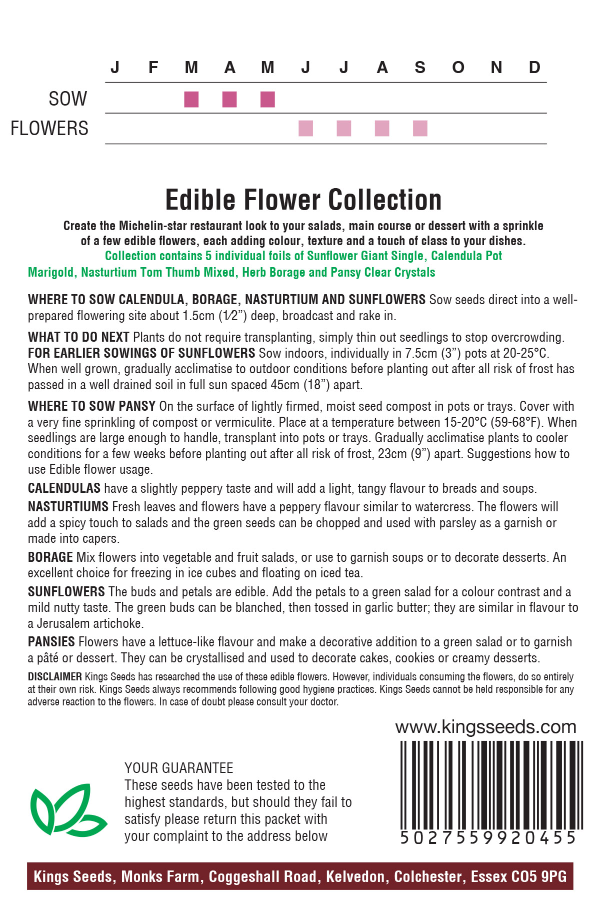 Edible Flower Collection - Image 2