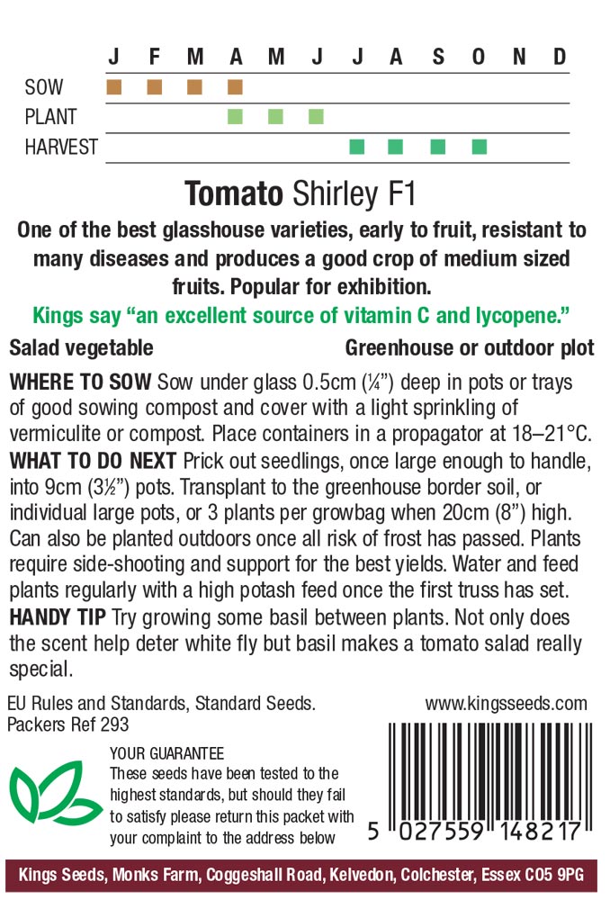 Tomato Shirley F1 - Image 2