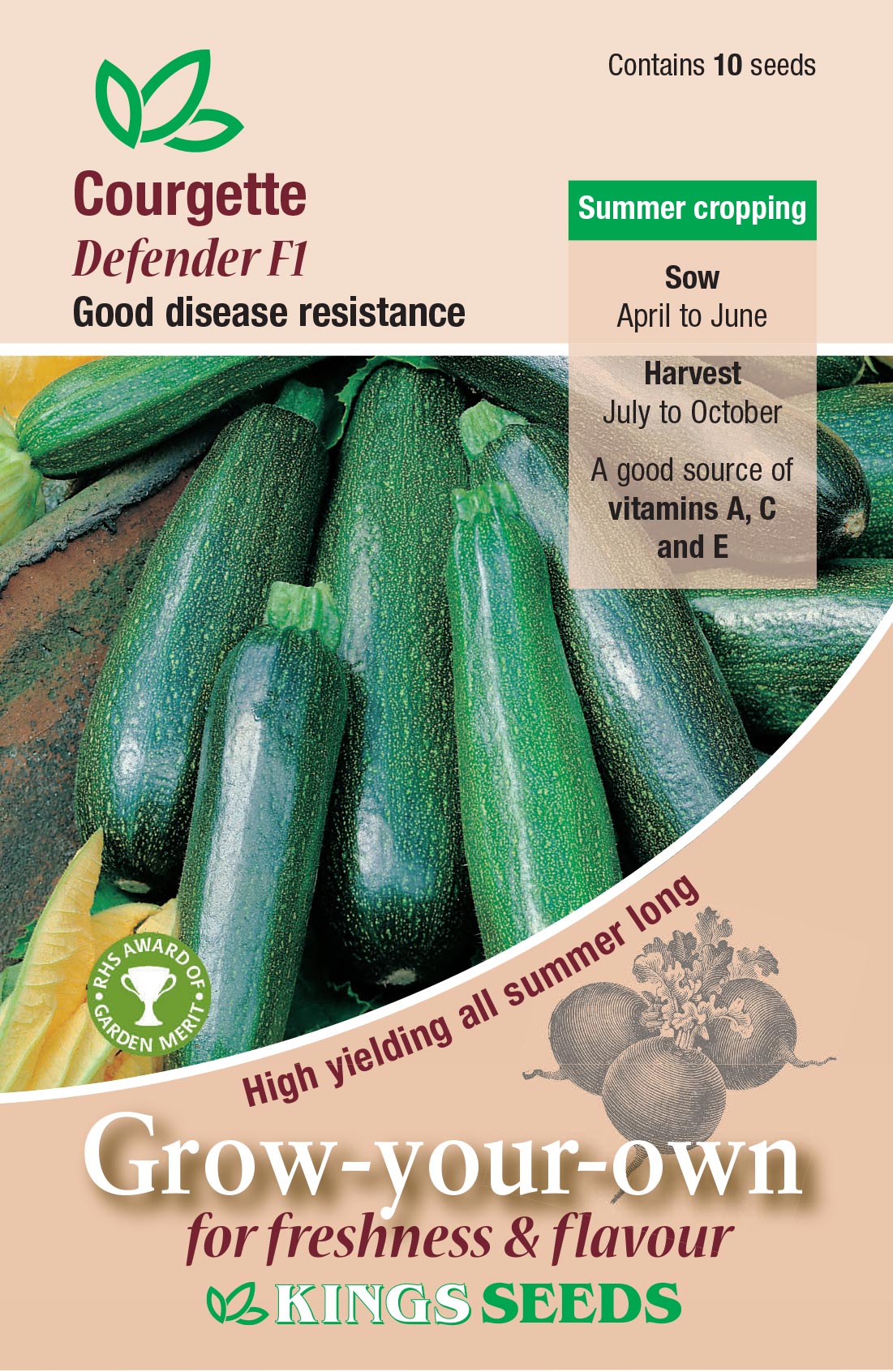 Courgette - Defender F1