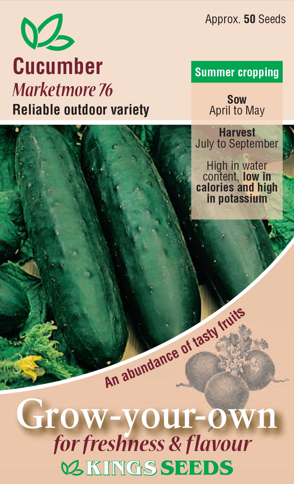 Cucumber - Marketmore 76