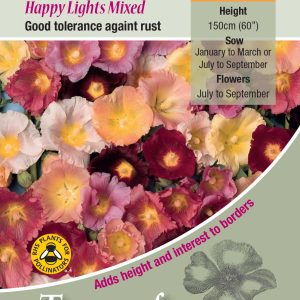 Hollyhock ficifolia 'Happy Lights Mixed' - HP