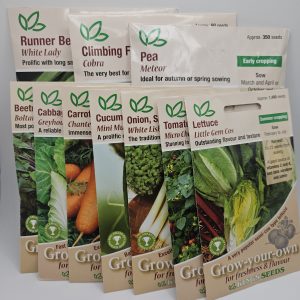 Patio Growers Seed Collection - 10 Selected Plants For Smaller Spaces